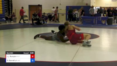 97 lbs Cons. Round 4 - Lance Runyon, Panther Wrestling Club RTC vs Steven Burrell Jr, Cavalier Wrestling Club