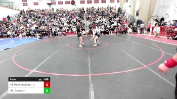 132 lbs Final - Morgan Pennimpede, Gloucester vs Madison Dowd, Tri-County