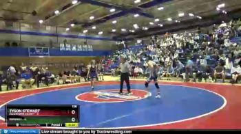 113 lbs Quarterfinals (8 Team) - Alex Hyman, Lovett School vs Landon Poole, Fannin County HS