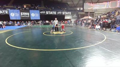 49 lbs Champ. Round 1 - Daniel Torres, Mat Demon Wrestling Club vs Ian Denis, Thunder Mountain Wrestling Club