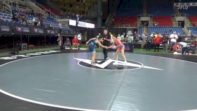 100 lbs Rnd Of 64 - Violet Diaz, Iowa vs Mallory Hernandez, Oklahoma