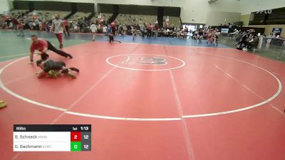 65 lbs Rr Rnd 7 - Brady Schneck, Mat Assassins vs Greggy Bachmann, Neshaminy Youth Wrestling