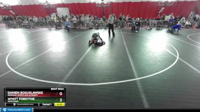 102-107 lbs Round 1 - Wyatt Forsythe, Wisconsin vs Damien Boguslawske, Kenosha Wrestling Academy