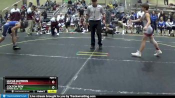 119 lbs Semis (4 Team) - Avery Lane, Dundee Blue vs Tristen Dood, Grandville