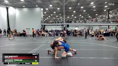 126 lbs Round 3 (8 Team) - Anthony Morales, Centurion WC vs SAM BARTLETT, RedNose