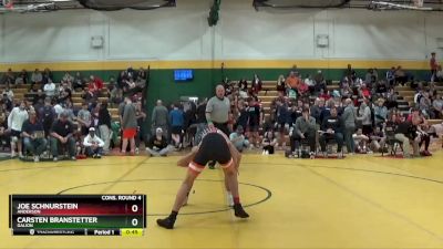 113 lbs Cons. Round 4 - Carsten Branstetter, GALION vs Joe Schnurstein, ANDERSON