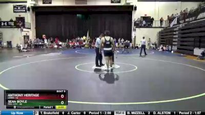 195 lbs Round 2 (8 Team) - Sean Boyle, Pell City vs Anthony Heritage, Leeds