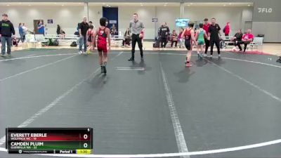 80 lbs Round 4 (6 Team) - Everett Eberle, Wolfpack WC vs Camden Pluim, Guerrilla WA