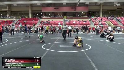 90 lbs Cons. Semi - Remington Good, Mulvane Jr. Wrestling Club vs Bo Gaines, Hillsboro Wrestling Club