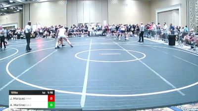 191 lbs Round Of 16 - Juliana Marquez, Animal House WC vs Alizea Martinez, Salem Elite