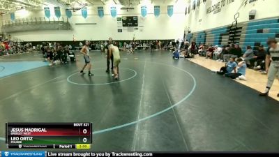 110-117 lbs Round 2 - Leo Ortiz, Poudre vs Jesus Madrigal, Greeley West
