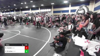 126 lbs Round Of 256 - Bergen Doolen, War Wc vs Christian Ornelas, Canyon Springs HS