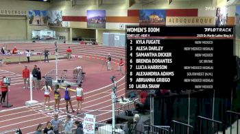 Women's 800m, Heat 4