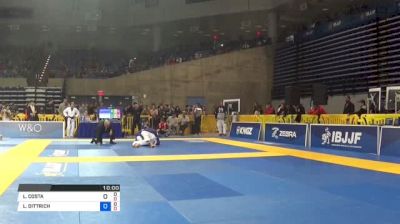 LUIZA COSTA vs LEANNA DITTRICH 2018 Pan Jiu-Jitsu IBJJF Championship