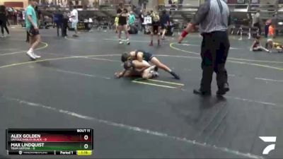 80 lbs Finals (8 Team) - Alex Golden, Untouchables Black vs Max Lindquist, Team Gotcha