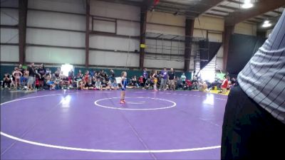 45 lbs Round 3 - Shelby Grassman, Cleveland Lady Raiders vs Una Faye Furgeson, Team Tigers Wrestling Club