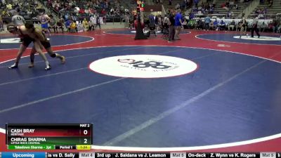 6A 132 lbs Quarterfinal - Cash Bray, Heritage vs Chirag Sharma, Little Rock Central