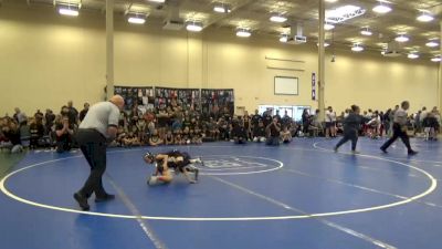 50 lbs Rr Rnd 1 - Tripp Miller, OMP K-8 vs Landon Phelan, Westshore WC K-8