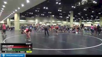 126 lbs Round 5 (10 Team) - Julia Campos, Suncoast Gems vs Ciara Riner, Charlie`s Angels-FL