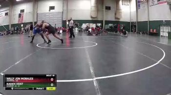 285 lbs Round 3 (16 Team) - Kaden Host, Kearney JV vs Willy Jon Morales, Augusta