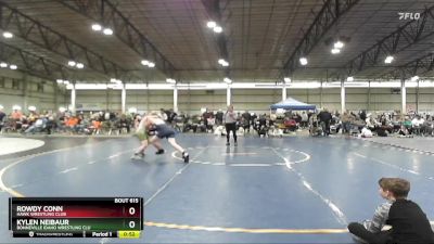 105-115 lbs Semifinal - Rowdy Conn, Hawk Wrestling Club vs Kylen Neibaur, Bonneville Idaho Wrestling Clu