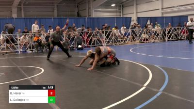 132 lbs Final - Brandt Harer, PA vs Lorenzo Gallegos, NM