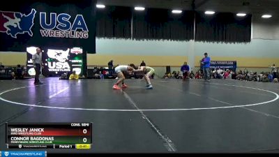 83 lbs Cons. Semi - Connor Bagdonas, Perrysburg Wrestling Club vs Wesley Janick, NWo Wrestling Club