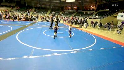 46 lbs Consi Of 8 #2 - Kannon Zappone, Barnsdall Youth Wrestling vs Knox Branham, Vian Wrestling Club