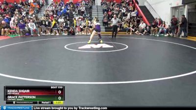 120 B Semifinal - Kenda Shqair, Mid-Prairie vs Grace Patterson, Central DeWitt