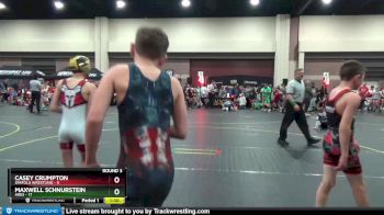 85 lbs Round 3 (6 Team) - Casey Crumpton, Spatola Wrestling vs Maxwell Schnurstein, Ares