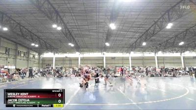 102 lbs Round 3 (4 Team) - Jacob Ostoja, Legacy Wrestling Academy vs Wesley Kent, Sublime Wrestling Academy