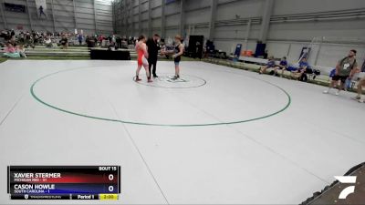 182 lbs Placement Matches (8 Team) - Xavier Stermer, Michigan Red vs Cason Howle, South Carolina