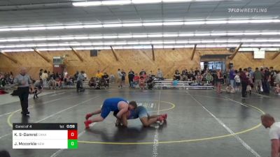 295 lbs Consi Of 4 - Kaleb Sparks-Damrel, Canandaigua vs Jahvontay Mccorkle, New Hartford