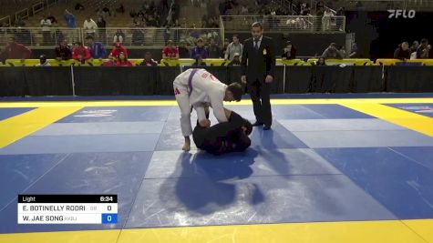 ENZO BOTINELLY RODRIGUES vs WON JAE SONG 2024 Pan Jiu Jitsu IBJJF Championship