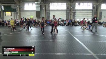 68 lbs Round 1 (6 Team) - Max DeLeon, Rampage vs Lincoln Shanks, Warhawks