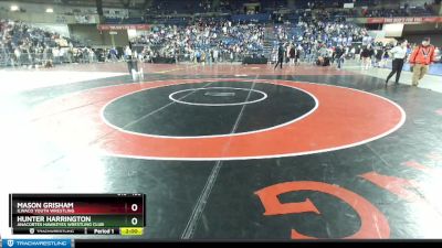 106 lbs Champ. Round 1 - Hunter Harrington, Anacortes Hawkeyes Wrestling Club vs Mason Grisham, Ilwaco Youth Wrestling