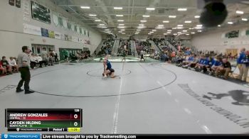 126 lbs Round 2 (8 Team) - Cayden Hilding, North Platte vs Andrew Gonzales, Central