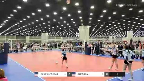 M1 15 blue vs Illini Elite 15 black - 2022 JVA World Challenge presented by Nike - Expo Only