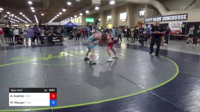 57 kg Cons 16 #1 - Alan Koehler, Nebraska Wrestling Training Center vs Mack Mauger, Team Idaho Wrestling Club