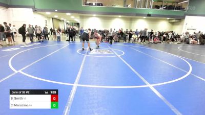 215 lbs Consi Of 32 #2 - Bryson Smith, VA vs Caleb Marzolino, PA