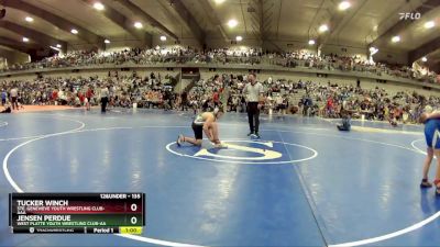 135 lbs Cons. Round 2 - Tucker Winch, Ste. Genevieve Youth Wrestling Club-AAA vs Jensen Perdue, West Platte Youth Wrestling Club-AA