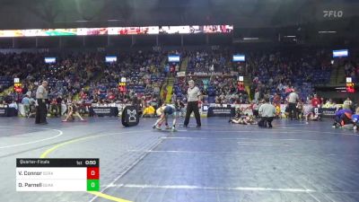 55 lbs Quarterfinal - Vaira Connor, Scranton vs Dublin Parnell, Quaker Valley