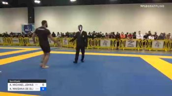 AARON MICHAEL JOHNSON vs ARNALDO MAIDANA DE OLIVEIRA 2020 IBJJF Pan No-Gi Championship