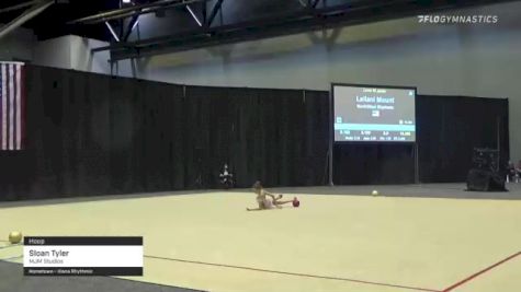 Sloan Tyler - Hoop, MJM Studios - 2021 USA Gymnastics Championships