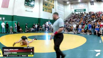 126 lbs Cons. Round 1 - Rodrigo Mares, Kennedy vs Ribhe Abdelhady, El Dorado