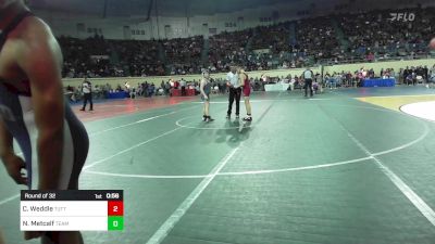 105 lbs Round Of 32 - Trevalyn Ortiz, Enid Junior High vs Noah Knight, Chickasha Wrestling