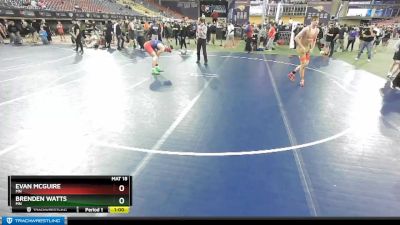 182 lbs Cons. Round 4 - Evan McGuire, MN vs Brenden Watts, MN