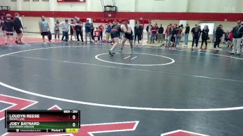 285 lbs Cons. Semi - Joey Baynard, Southern Oregon vs Loudyn Reese, Pacific (OR)