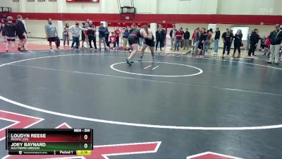 285 lbs Cons. Semi - Joey Baynard, Southern Oregon vs Loudyn Reese, Pacific (OR)