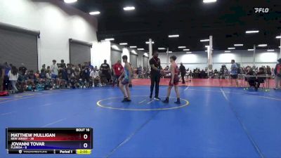 102 lbs Placement Matches (8 Team) - Matthew Mulligan, New Jersey vs Jovanni Tovar, Florida